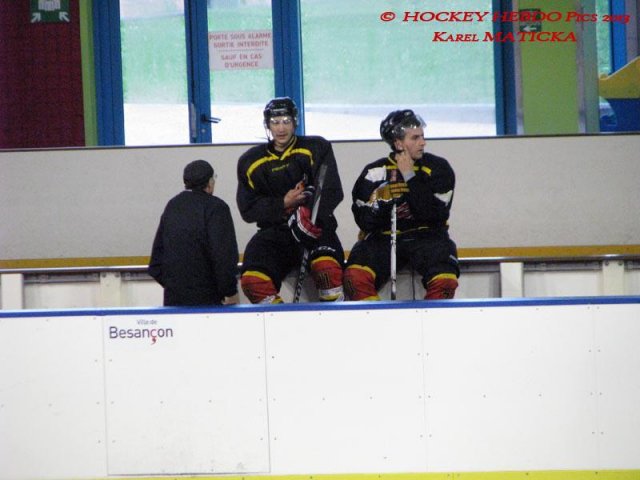 Photo hockey match Besançon - Orléans le 05/10/2013