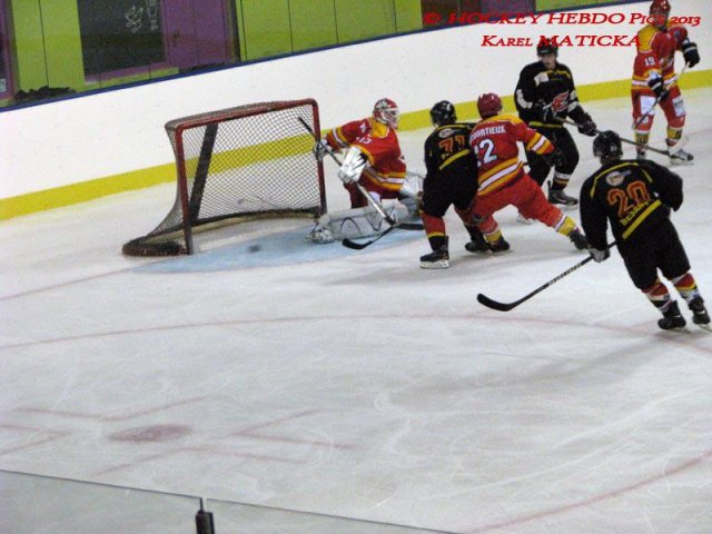 Photo hockey match Besançon - Orléans le 05/10/2013