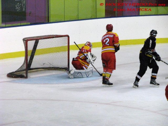 Photo hockey match Besançon - Orléans le 05/10/2013