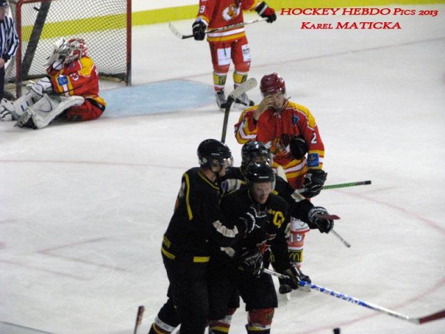 Photo hockey match Besançon - Orléans le 05/10/2013