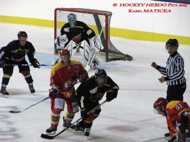 Photo hockey match Besançon - Orléans le 05/10/2013