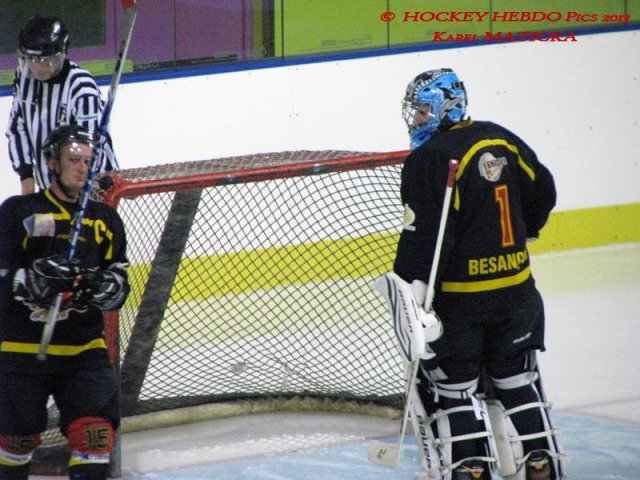 Photo hockey match Besançon - Orléans le 05/10/2013