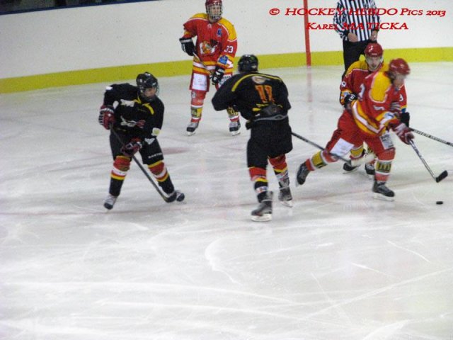Photo hockey match Besançon - Orléans le 05/10/2013