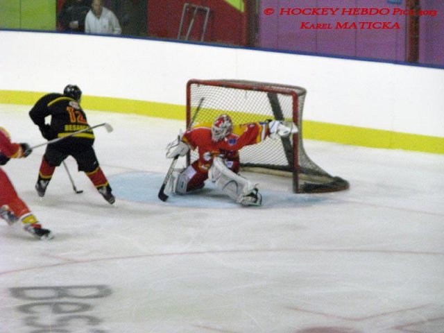 Photo hockey match Besançon - Orléans le 05/10/2013