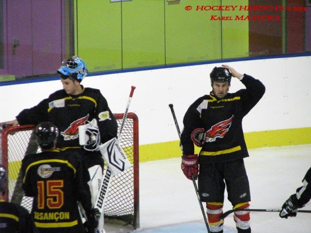 Photo hockey match Besançon - Orléans le 05/10/2013