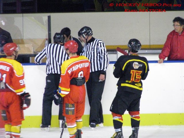 Photo hockey match Besançon - Orléans le 05/10/2013