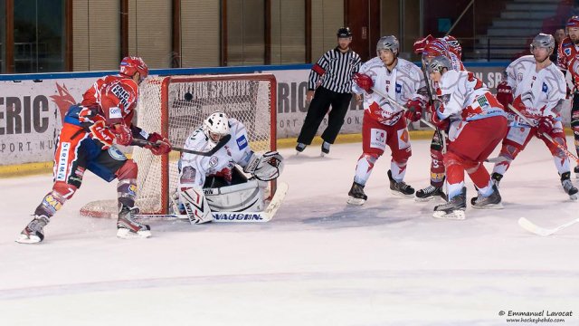 Photo hockey match Lyon - Annecy le 05/10/2013