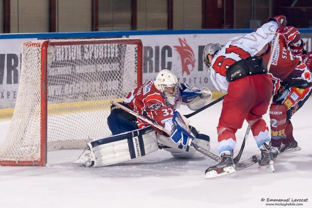 Photo hockey match Lyon - Annecy le 05/10/2013