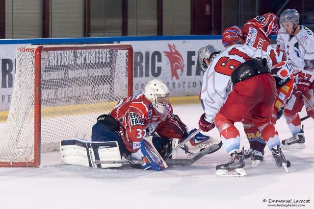 Photo hockey match Lyon - Annecy le 05/10/2013