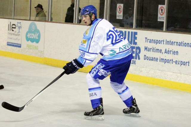 Photo hockey match Brest  - Villard-de-Lans le 05/10/2013