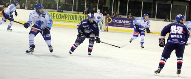 Photo hockey match Brest  - Villard-de-Lans le 05/10/2013