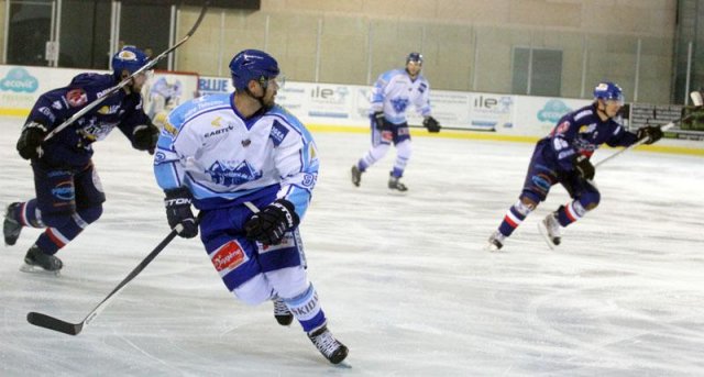 Photo hockey match Brest  - Villard-de-Lans le 05/10/2013