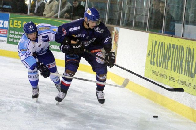 Photo hockey match Brest  - Villard-de-Lans le 05/10/2013