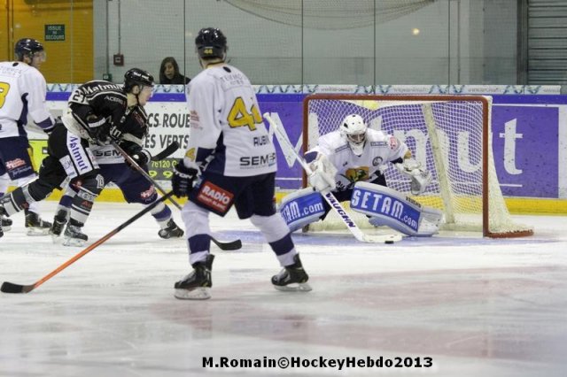 Photo hockey match Rouen - Chamonix  le 05/10/2013