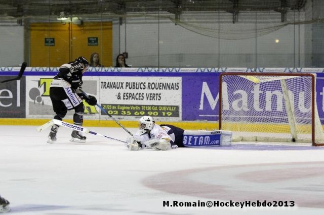 Photo hockey match Rouen - Chamonix  le 05/10/2013