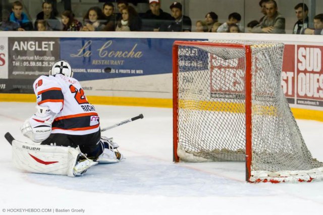 Photo hockey match Anglet - Mulhouse le 05/10/2013
