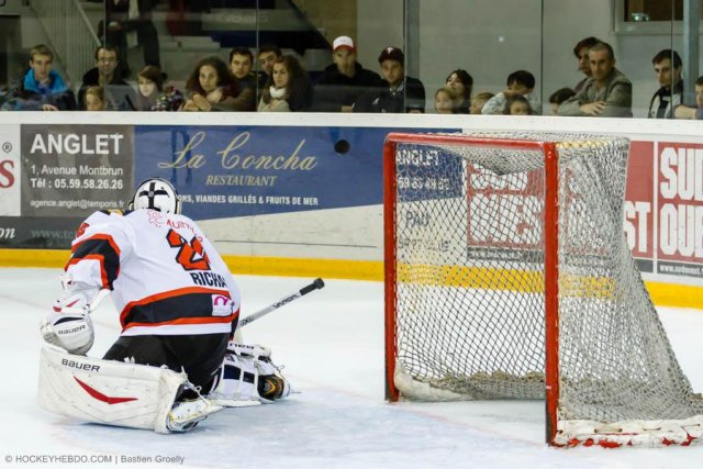 Photo hockey match Anglet - Mulhouse le 05/10/2013