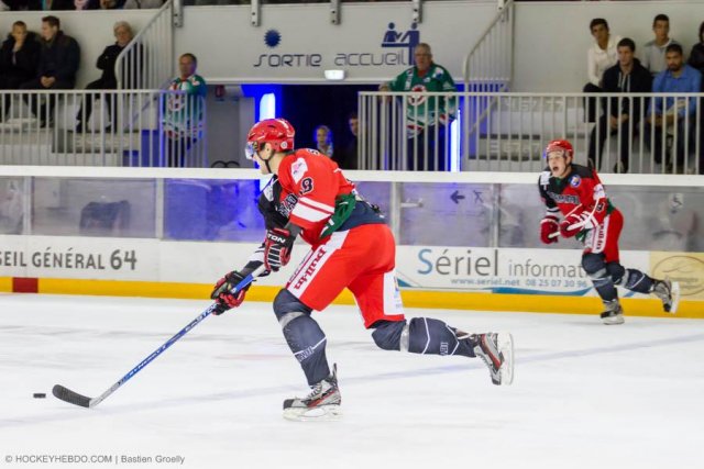 Photo hockey match Anglet - Mulhouse le 05/10/2013