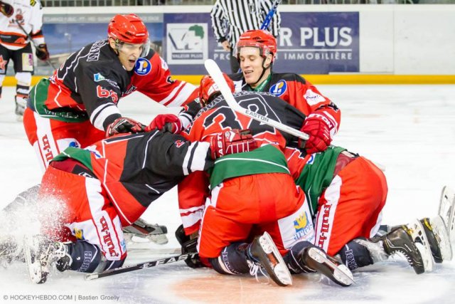 Photo hockey match Anglet - Mulhouse le 05/10/2013