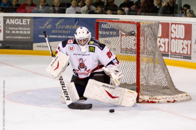 Photo hockey match Anglet - Mulhouse le 05/10/2013