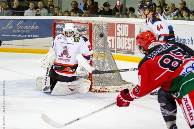Photo hockey match Anglet - Mulhouse le 05/10/2013