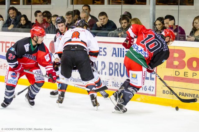 Photo hockey match Anglet - Mulhouse le 05/10/2013