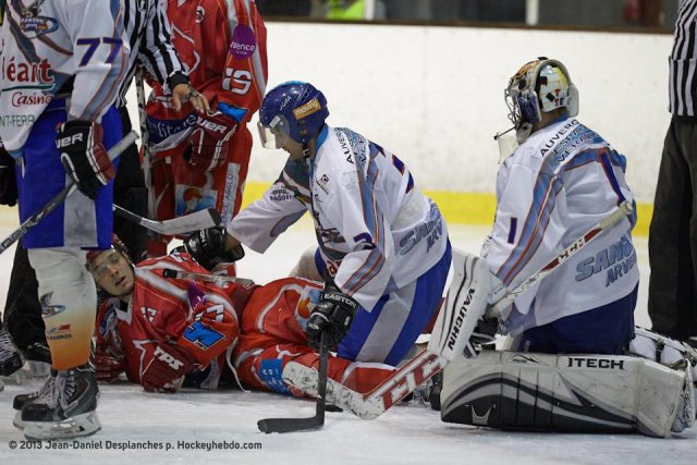 Photo hockey match Valence - Clermont-Ferrand le 05/10/2013