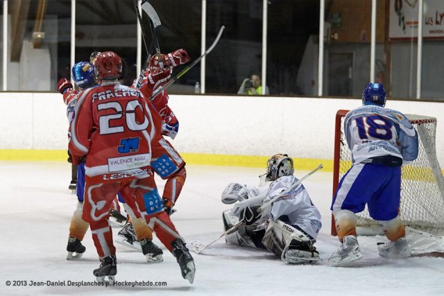 Photo hockey match Valence - Clermont-Ferrand le 05/10/2013
