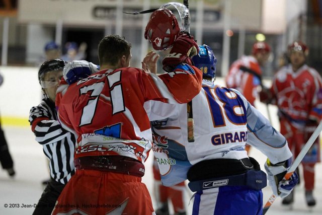 Photo hockey match Valence - Clermont-Ferrand le 05/10/2013