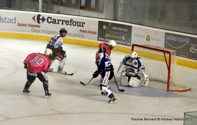 Photo hockey match Reims - Nantes le 05/10/2013