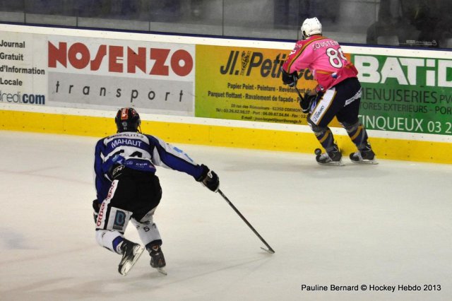 Photo hockey match Reims - Nantes le 05/10/2013