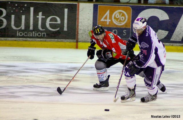 Photo hockey match Amiens  - Epinal  le 05/10/2013