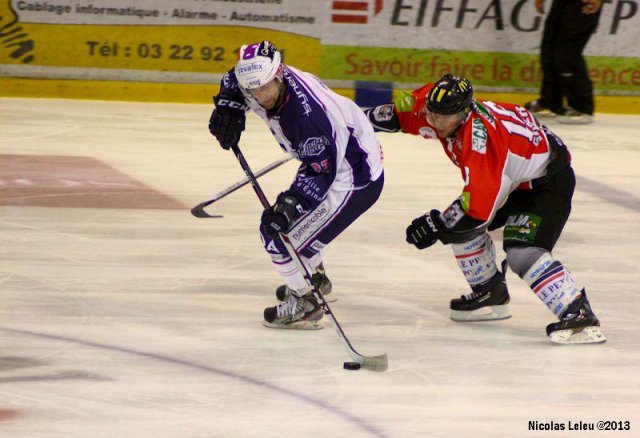 Photo hockey match Amiens  - Epinal  le 05/10/2013