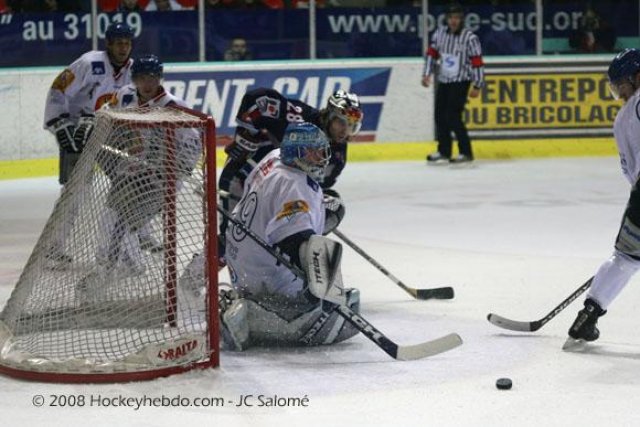 Photo hockey match Grenoble  - Mont-Blanc le 29/11/2008