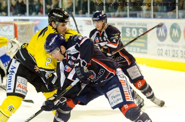Photo hockey match Angers  - Rouen le 08/10/2013