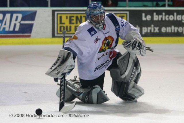 Photo hockey match Grenoble  - Mont-Blanc le 29/11/2008