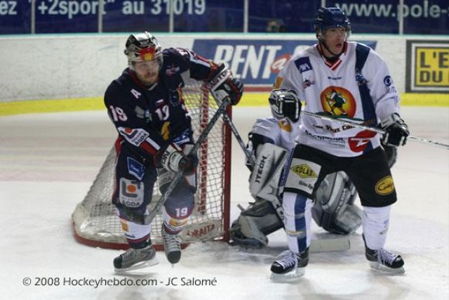 Photo hockey match Grenoble  - Mont-Blanc le 29/11/2008
