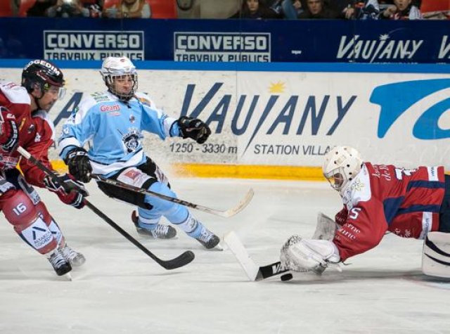 Photo hockey match Grenoble  - Briançon  le 08/10/2013