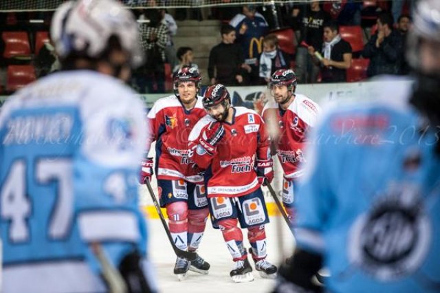 Photo hockey match Grenoble  - Briançon  le 08/10/2013