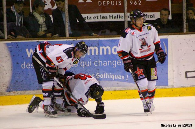 Photo hockey match Amiens  - Mulhouse le 08/10/2013