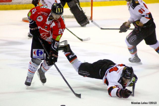 Photo hockey match Amiens  - Mulhouse le 08/10/2013
