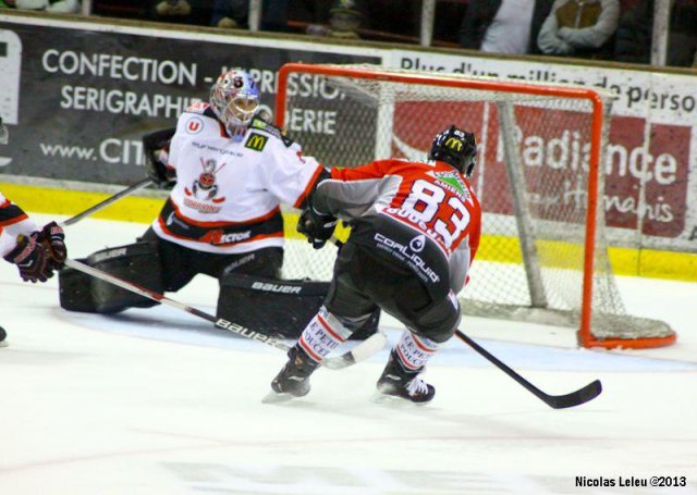 Photo hockey match Amiens  - Mulhouse le 08/10/2013