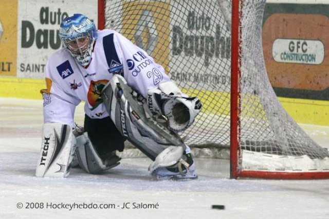 Photo hockey match Grenoble  - Mont-Blanc le 29/11/2008