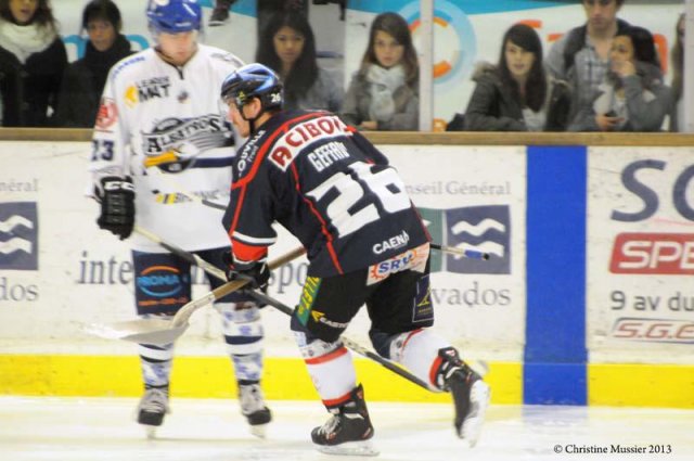 Photo hockey match Caen  - Brest  le 08/10/2013