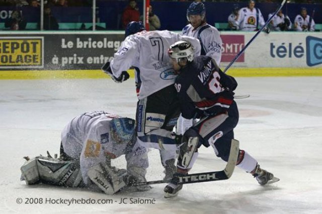 Photo hockey match Grenoble  - Mont-Blanc le 29/11/2008