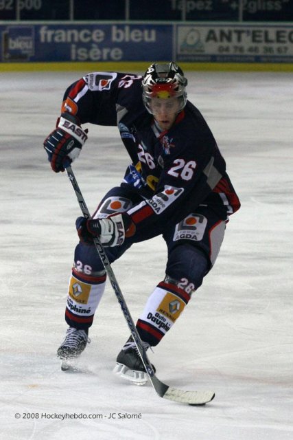 Photo hockey match Grenoble  - Mont-Blanc le 29/11/2008