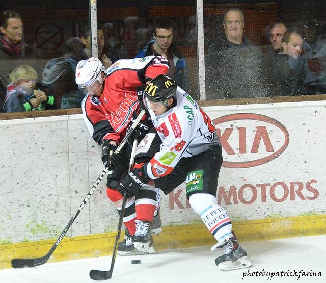 Photo hockey match Briançon  - Amiens  le 12/10/2013