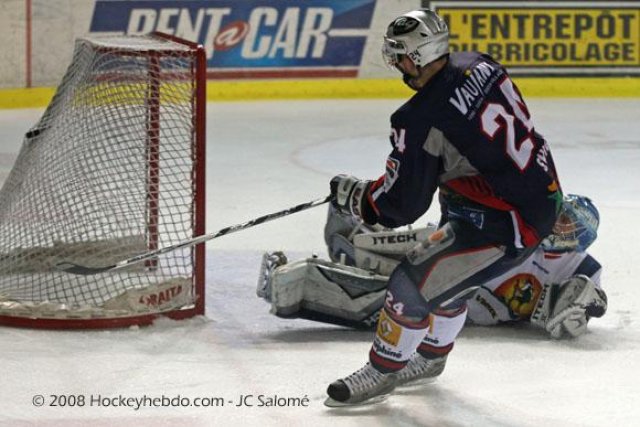 Photo hockey match Grenoble  - Mont-Blanc le 29/11/2008