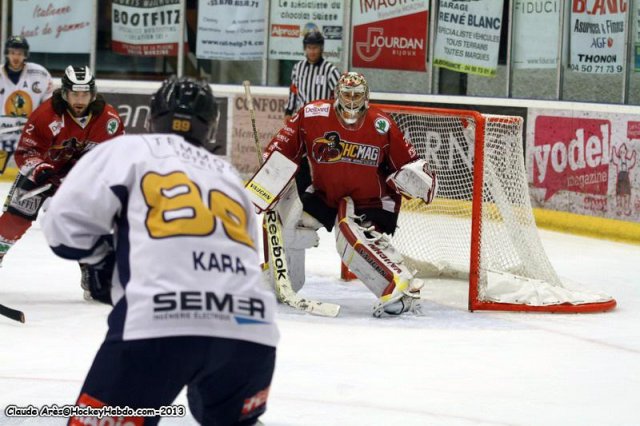 Photo hockey match Morzine-Avoriaz - Chamonix  le 12/10/2013