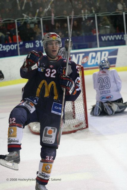 Photo hockey match Grenoble  - Mont-Blanc le 29/11/2008